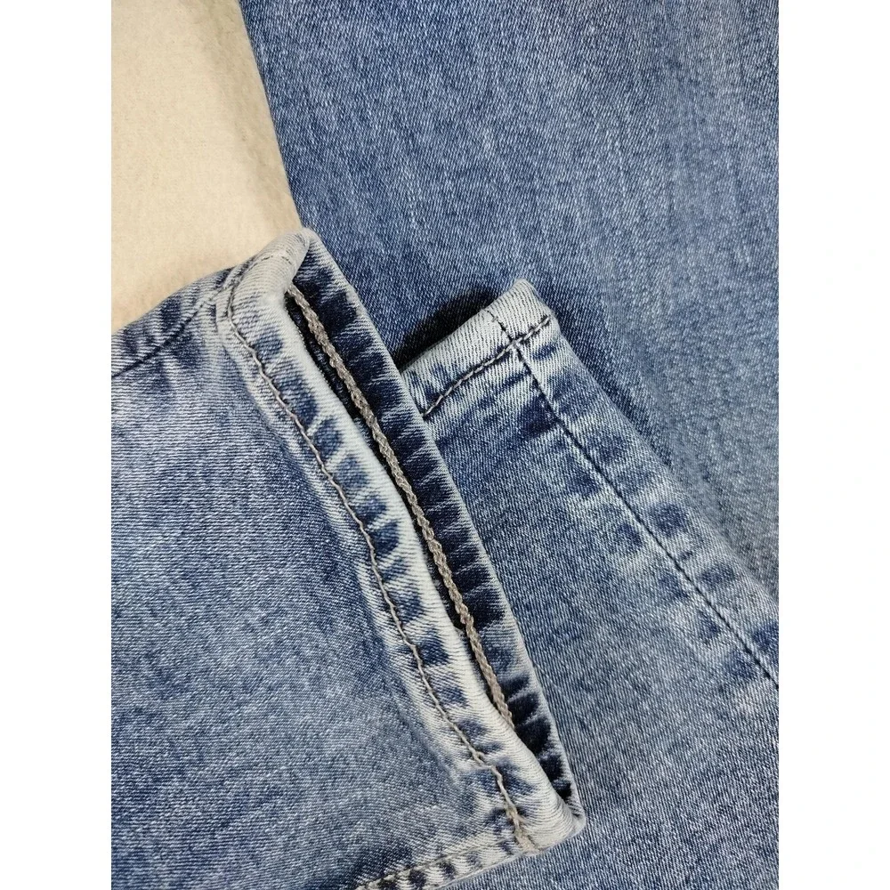 True Religion Rocco‎ Jeans Mens 30x32 Light Wash Blue Relaxed Skinny Denim